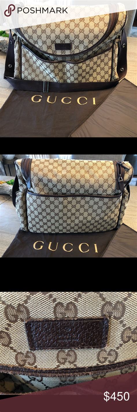 authentic gucci diaper bag sale.